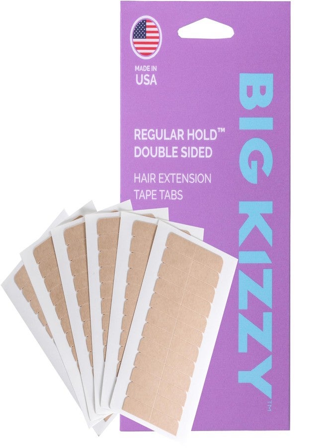 Big Kizzy Regular Hold Tape in Extension Replacement Tape - 144 tabs - Strong, natural hold for 5-7+ weeks - Image 1
